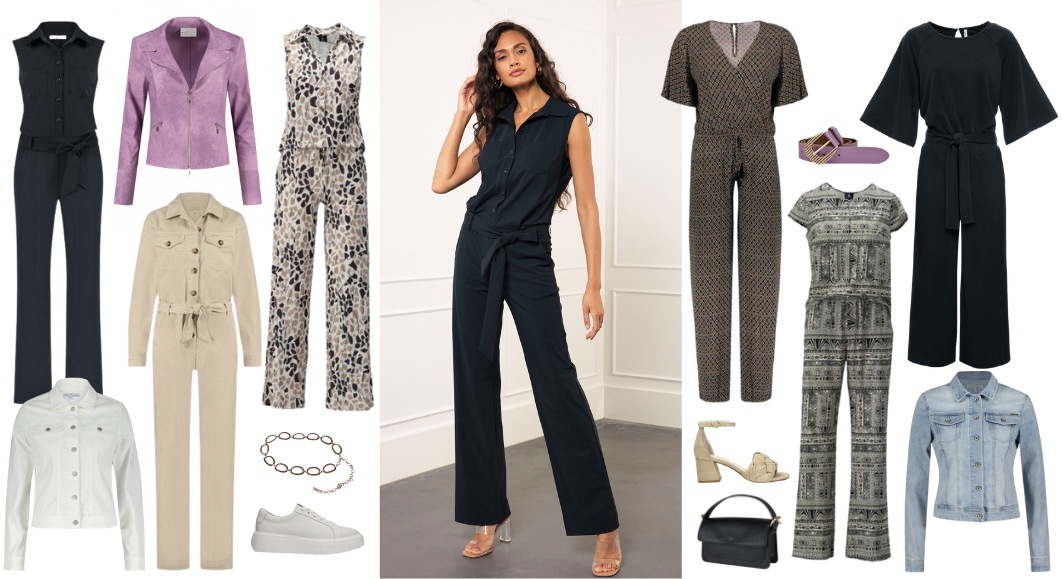 Stijlen met jumpsuits
