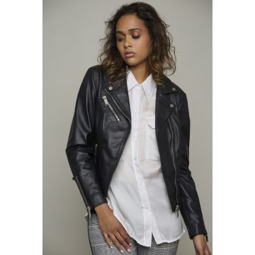 Rino Pelle Lamb leather jacket Zwart foto 1