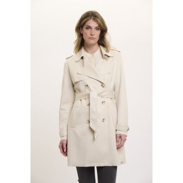 Rino Pelle Trenchcoat Beige foto 1