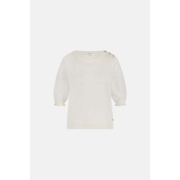 Fabienne Chapot Molly Short Sleeve Pullover Off White  foto 1