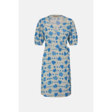 Fabienne Chapot Cleo Wrap Dress Blauw foto 1