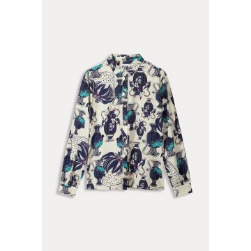 POM Amsterdam BLOUSE - Milly Vases Cream Wit foto 1