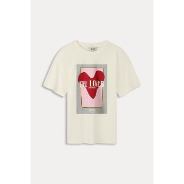 POM Amsterdam TSHIRT - The Lover Wit foto 1