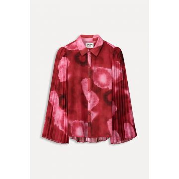 POM Amsterdam BLOUSE - Summer Bliss Red Rood foto 1