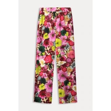 POM Amsterdam PANTS - Satin Love Bouquet Multi Colour foto 1