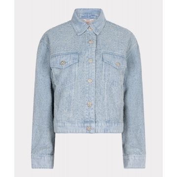 EsQualo Jacket jeans damaged Blauw foto 1