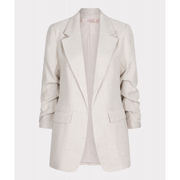 EsQualo Blazer linen look Beige foto 1
