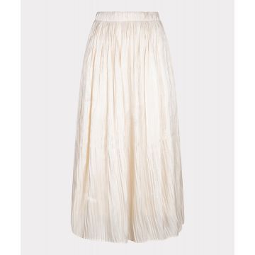 EsQualo Skirt plisse changeant Off White  foto 1