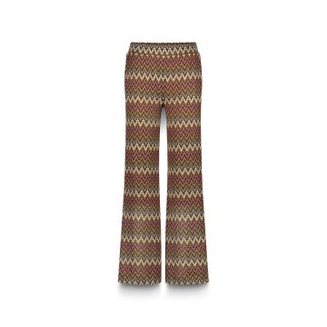Summum Wide leg zig zag pant Multi Colour foto 1