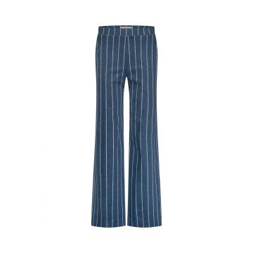 Studio Anneloes Lexie pinstripe trousers Blauw foto 1