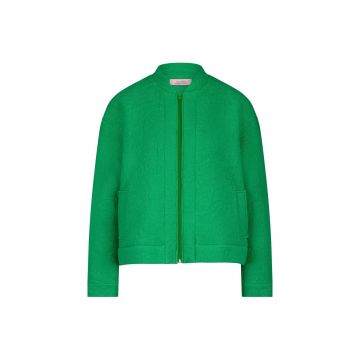 Studio Anneloes Candee flower jacquard jacket Groen foto 1