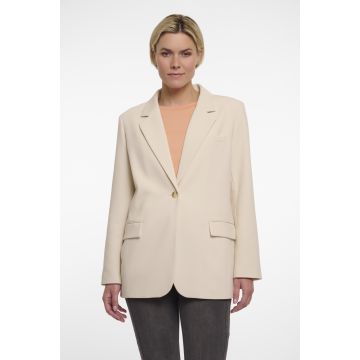 Rino Pelle Single breasted blazer Beige foto 1