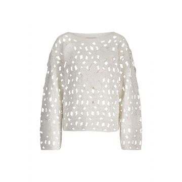 Studio Anneloes Amarey flower pullover Off White  foto 1