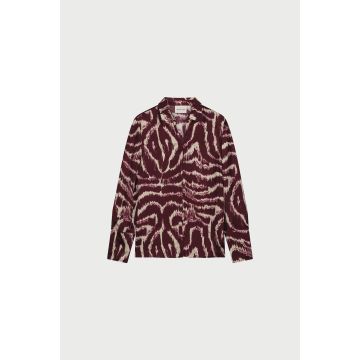 Fabienne Chapot Kaia Blouse Bordeaux rood foto 1