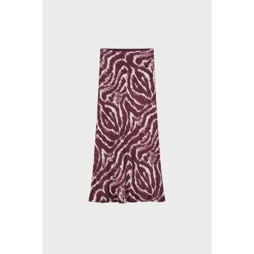 Fabienne Chapot Laurent Maxi Skirt Bordeaux rood foto 1