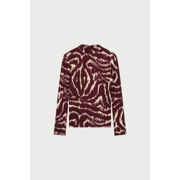 Fabienne Chapot Quinty Top Bordeaux rood foto 1