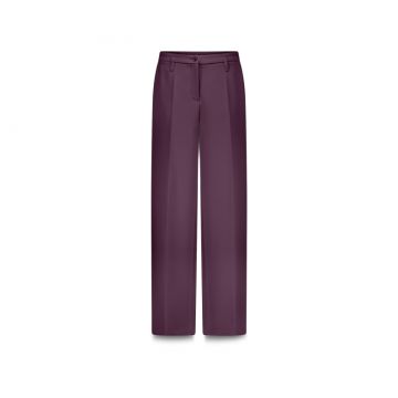 Summum Trousers Foam uni Bordeaux rood foto 1