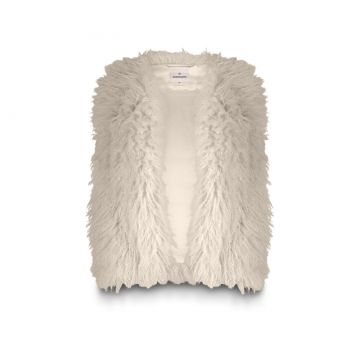 Summum Gilet Faux fur Off White  foto 1
