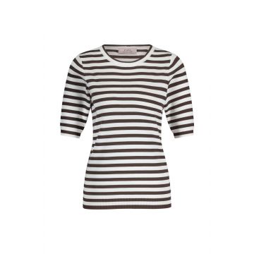 Studio Anneloes Luna ssl stripe pullover Off White  foto 1