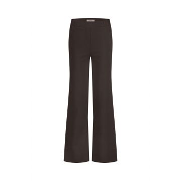 Studio Anneloes Lexie LONG bonded trousers Espresso foto 1