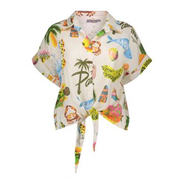 Geisha Blouse AOP Print foto 1