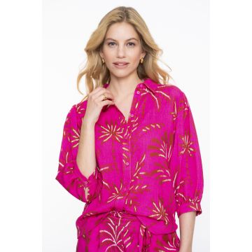 Geisha Blouse Fuchsia foto 1