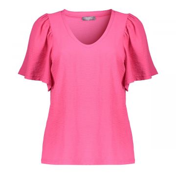 Geisha Top crinckle Fuchsia foto 1