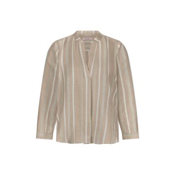 Studio Anneloes Lieve gold stripe top Latte foto 1