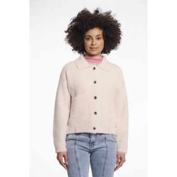 Rino Pelle Boxy jacket Zand foto 1