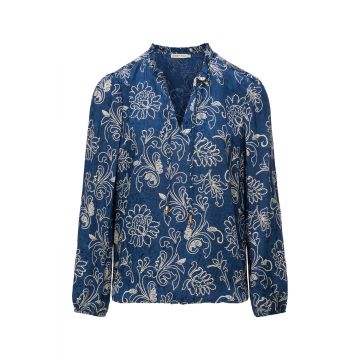 Dreamstar blousetop Satijn Stitch Blauw foto 1