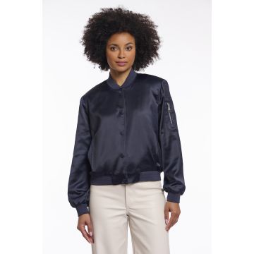 Rino Pelle Bomber jacket Blauw foto 1