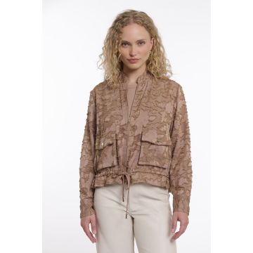 Rino Pelle Zip jacket Camel foto 1