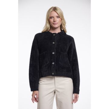 Rino Pelle Boxy jacket Zwart foto 1