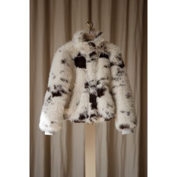 Rino Pelle Short jacket with zipper closure Beige foto 1