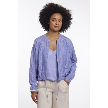 Rino Pelle Zip jacket Lila foto 1