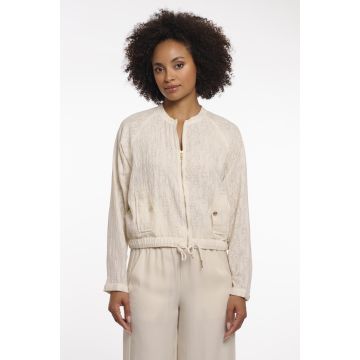 Rino Pelle Zip jacket Beige foto 1
