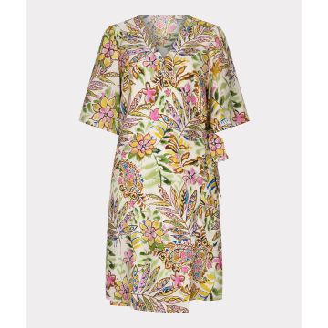 EsQualo Dress Jungle print Multi Colour foto 1