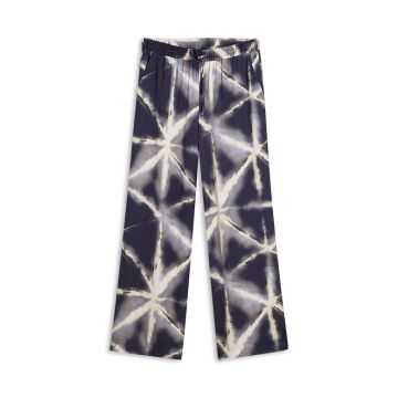 Summum Trousers Tie dye viscose Navy foto 1