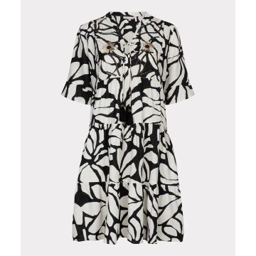 EsQualo Dress short Sunset Multi Colour foto 1
