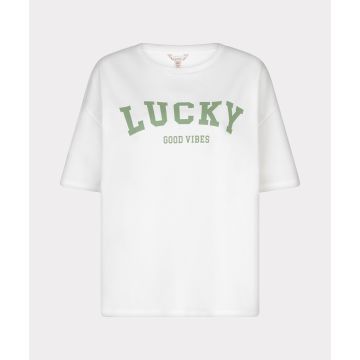 EsQualo T-shirt French Terry Wit foto 1