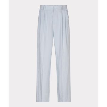 EsQualo Trousers fine crinkle Blauw foto 1