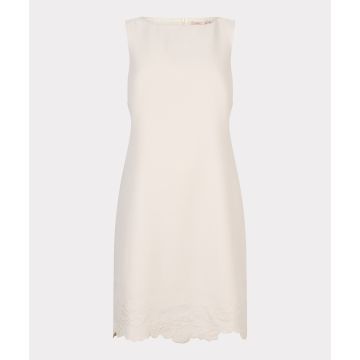 EsQualo Dress slve/lss flower bottom Beige foto 1