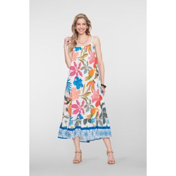 Geisha Dress AOP braided strings Multi Colour foto 1
