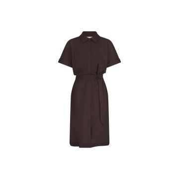 Studio Anneloes Louni blouse dress Espresso foto 1