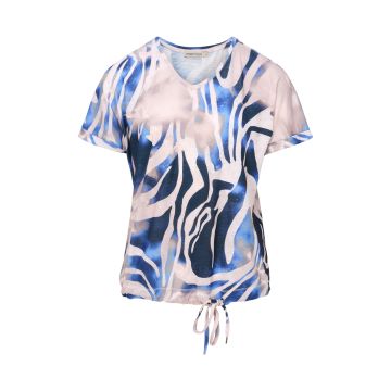 Dreamstar top FLOW PRINT Blauw foto 1