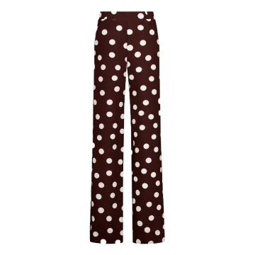 Studio Anneloes Lexie dot trousers Espresso foto 1