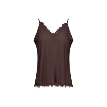 Studio Anneloes Mitzie lace top Espresso foto 1