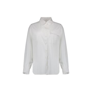 Studio Anneloes Erin poplin blouse Off White  foto 1