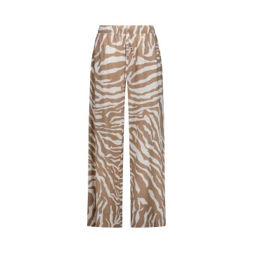 Studio Anneloes Grace zebra trousers Latte foto 1