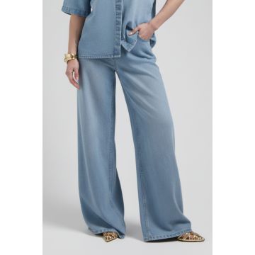 Florez Liv Wide leg Blauw foto 1